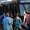 Centro de SP tem manifestação pela tarifa zero no transporte coletivo