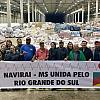Naviraí entrega no RS donativos para vítimas de enchente de Sobradinho