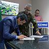 Prefeito empossado na Presidência da Junta de Serviço Militar