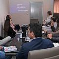 Prefeito em recente reunião com todos os gerentes definindo mudanças