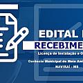 EDITAL 06 205 RECEBIMENTO