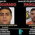 Fotos dos suspeitos divulgadas pela policia civil